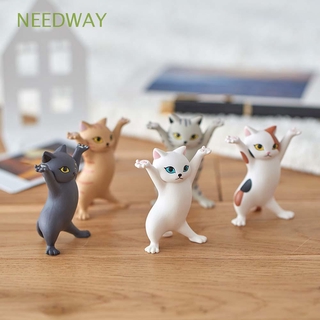 Needway โมเดลตุ๊กตาแมวขนาดเล็กของเล่นสําหรับเด็ก