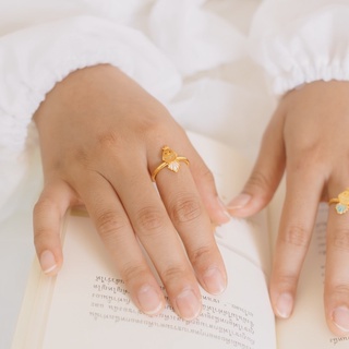 FAIRY TALES - Ring แหวนรูปสัตว์ / แหวนนกยูง นกอ้วน ใส่สบาย น่ารัก พร้อมส่ง