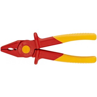 Knipex คีมปากจิ้งจกพลาสติก 7 นิ้ว กันไฟ1000V รุ่น 986201