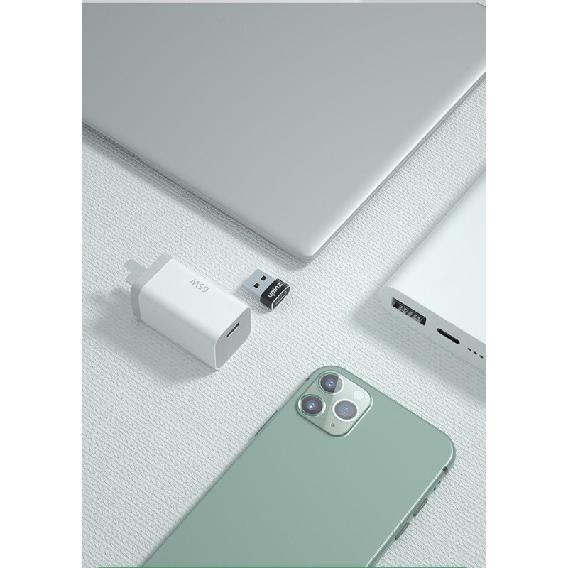 UPINZ UP327 อะแดปเตอร์แปลง USB-C Male Type C to USB Adapter 2.0 A Female Data ขนาดเล็กพกพาสะดวกสบาย #8