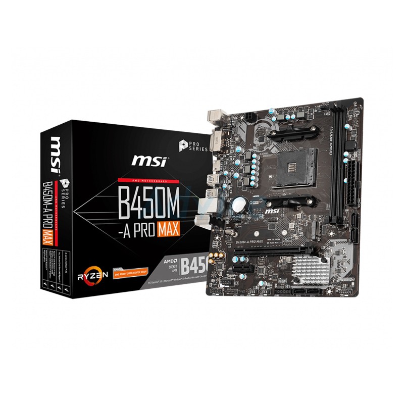 MSI B450M-A PRO MAX **พร้อมส่ง**