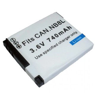 For Canon แบตเตอรี่กล้อง รุ่น NB-8L Replacement Battery for Canon