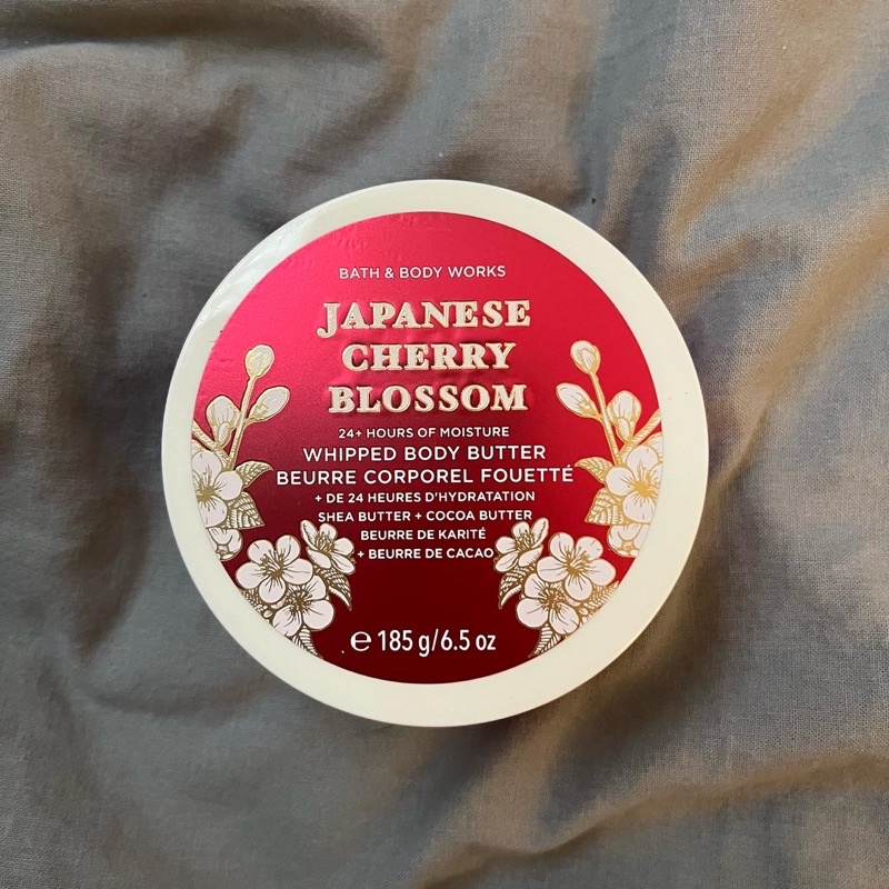 bath & body works body butter กลิ่น japanese cherry blossom