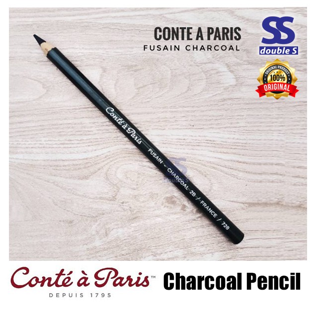 Charcoal PENCIL CONTE A PARIS Fusain Charcoal 778/B/2B