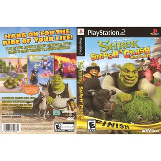 SHREK SMASH N CRASH RACING [PS2 US : DVD5 1 Disc]