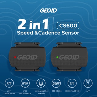 Geoid เซนเซอร์วัดความเร็ว GPS บลูทูธ 4.0 ANT+ สําหรับ Magene