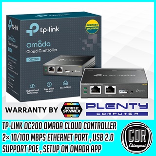 [ส่งฟรี] TP-Link OC200 Omada Cloud Controller management for Wi-Fi network  (รับประกันตลอดอายุการใช้งาน SYNNEX)