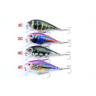 Crankbait เหยื่อตกปลาทะเลพลาสติกแข็ง 8 # ตะขอ 11 ซม. / 13.4 กรัม