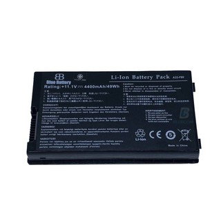 Battery Asus A32-F80 (ใช้ได้กับหลายรุ่น) : 11.1V-4400mAh Black (BLUE BATTERY) ผ่านการรับรองมาตรฐานอุตสาหกรรม (มอก.)