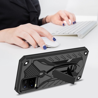 Case VIVO Y33T เคสหุ่นยนต์ Robot case เคสไฮบริด มีขาตั้ง เคสกันกระแทก TPU CASE สินค้าใหม่