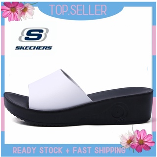 [พร้อมส่ง] *Skechers__go Walk Arch Fit รองเท้าแตะโลฟเฟอร์ ส้นแบน แบบสวม สําหรับผู้หญิง ผู้ชาย