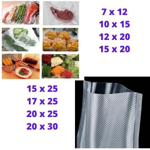 [1-SHEET] EMBOSSED EMBOSSED Food VACUUM Plastic / EMBOSSED VACUUM BAG Plastic