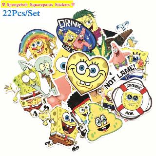 ❉ Spongebob Squarepants - Series 02-B สติ๊กเกอร์ ❉ 22Pcs/Set Cartoon TV Show DIY Decals Doodle สติ๊กเกอร์