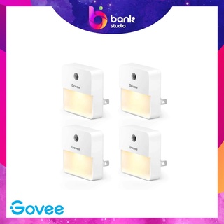 (ประกัน 3เดือน) ไฟLED ไฟเซ็นเซอร์ เปิด-ปิดอัตโนมัติ Govee Plug-in Led Night Light 4ชิ้น