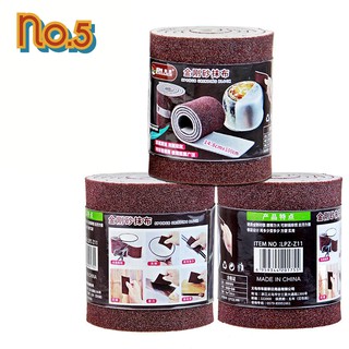 No.5 แผ่นขัดสนิม Emery sponge แปรงฟองน้ำสำหรับทำความสะอาดห้องครัว ขนาด 9x100 ซม.