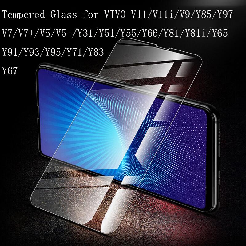 VIVO V15 Pro V11 V11i V9 Y85 V7 V5 Y31 Y51 Y55 Y65 Y66 Y67 Y81 Y81i Y91 Y93 Y91i Y97 Y71Tempered Glass Screen Protector