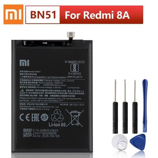 Original XIAOMI BN51 เปลี่ยนแบตเตอรี่สำหรับXiaomi Redmi 8 Redmi 8A Redmi8 Authenticโทรศัพท์แบตเตอรี่ 5000MAh