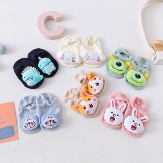 0-1 Years Old Baby Socks Cute Cartoon Climbing Socks Non-slip Newborn Socks