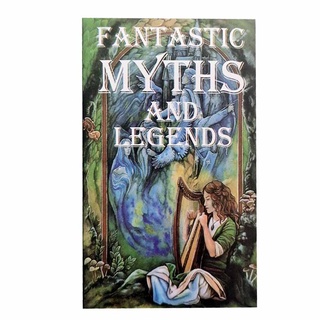 Fantastic Myths And Legends Tarot รองเท้าผ้าใบลําลองสําหรับคุณแม่ 10.4x6.4ซม.