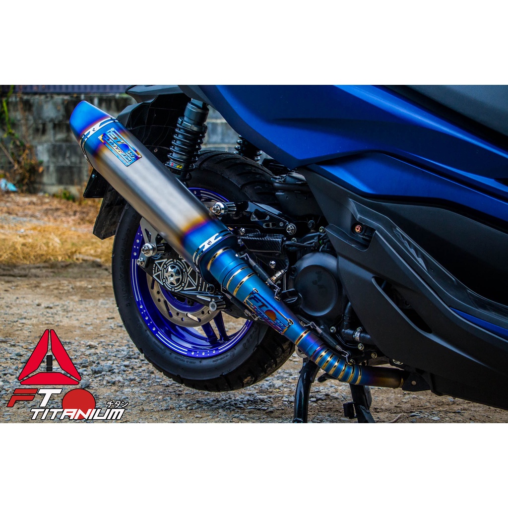 ท่อ Forza 350 / 300 ADV350 FireTorch ฟูลไทเทเนียม คอกรวย
