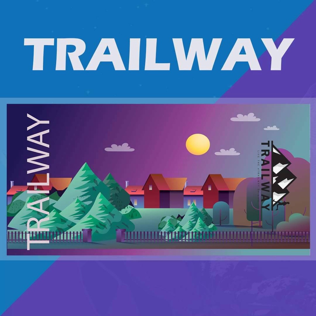 TRAILWAY TOWEL PURPLE - ผ้าเช็ดตัว