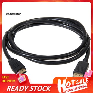 ✤Wdp✤สายเคเบิลแปลง พอร์ตแสดงผล DP ตัวผู้ เป็น HDMI ตัวผู้ ยาว 1.8 เมตร สําหรับ PC HDTV DV แท็บเล็ต