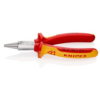KNIPEX NO.22 06 160 Round Nose Pliers (160mm.) Factory Gear Garage  คีมปากแหลมหัวกลม Factory Gear By Gear Garage