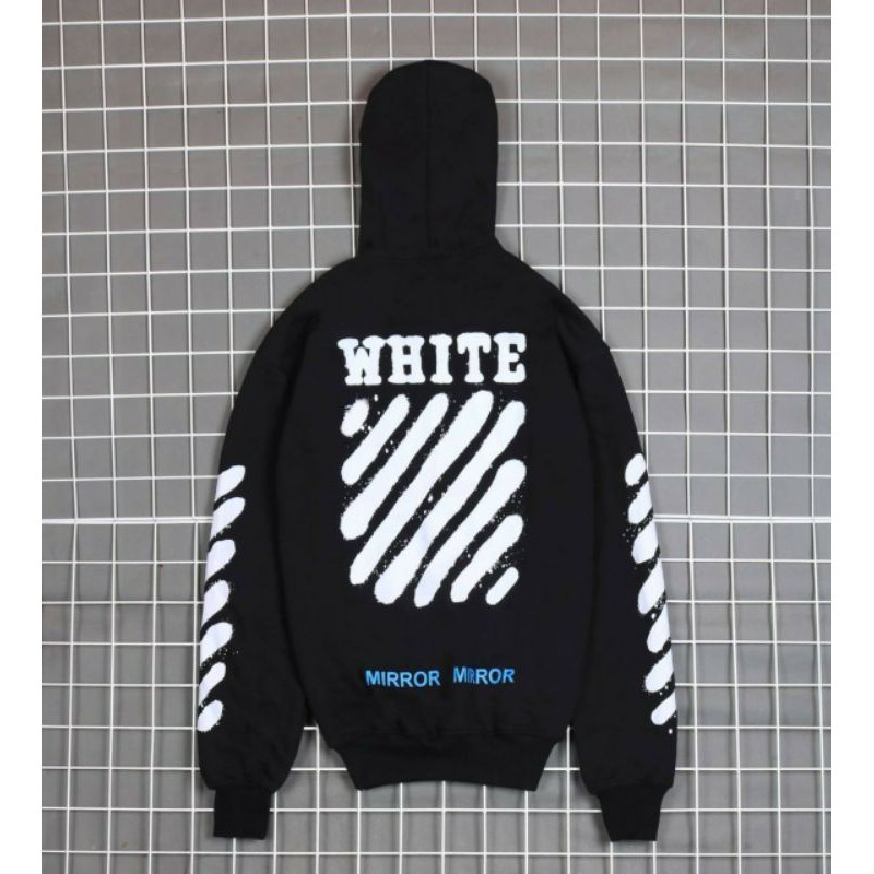 เสื้อฮู้ด สเปรย์ Off White Diagonal