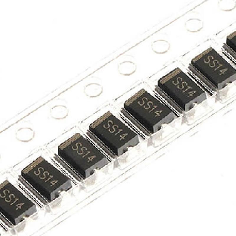 SMA 1N5819 SMD1 A 40 V Do - 214 Ac Schottky SS 14 จำนวน 100 ชิ้น