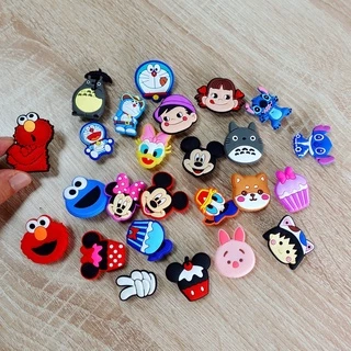 ตัวติดรองเท้า Pvc ตัวการ์ตูน สำหรับตกแต่ง Diy รองเท้าหัวโต ติดง่าย น่ารัก