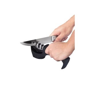 แท่นลับมีด ที่ลับมีด ที่ลับกรรไกร อุปกรณ์ลับของมี หินลับมีด 3in1 ลับได้คมมาก Knife Sharpene