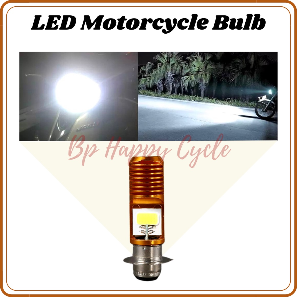 Mentol LED Lampu Depan Motorsikal หลอดไฟ LED รถจักรยานยนต์ EX5 LAGENDA Y125Z Y100 Y110 HS1 H4 LC135 