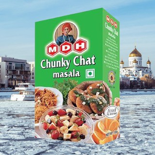 เอ็มดีเอช จันกี้จาด มาซาลา ผงปรุงรสอาหาร 100 กรัม MDH Chunky Chat Masala 100g.