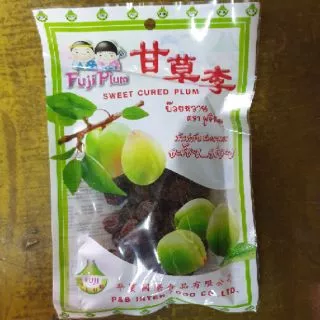 บ๊วยฟูจิ ห่อใหญ่ fuji plum บ๊วยหวาน บ๊วยเค็ม