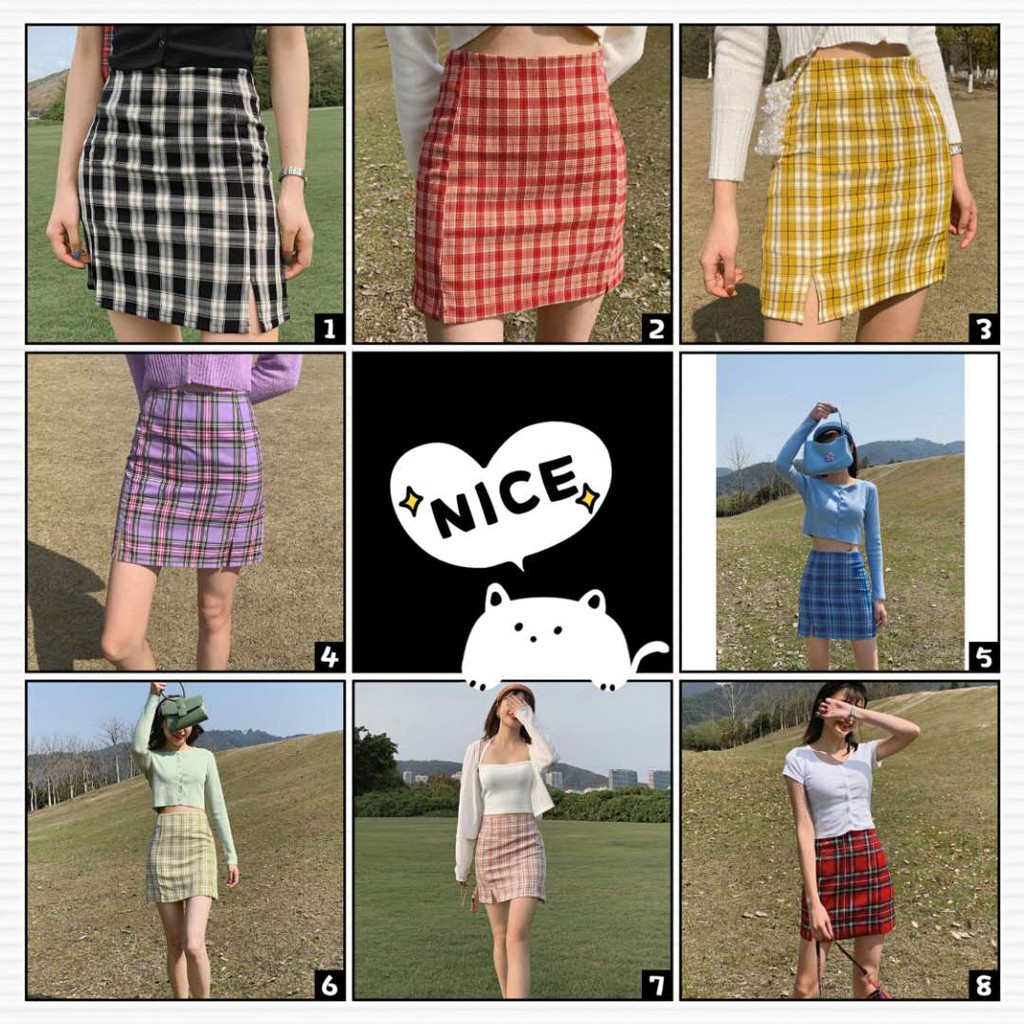 ZuZu ถูกที่สุด จนกว่าของจะหมด พร้อมส่ง N-Yoda NEW กระโปรงลายสก๊อตเวอร์ชั่นเกาหลีกระโปรงทรงเอ 65%OFF ราคาขายส่งถูกที