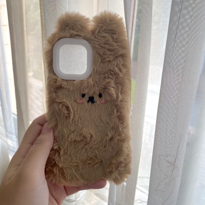 เคสหมีขนนุ่ม iphone 11 pro มือ1🤍