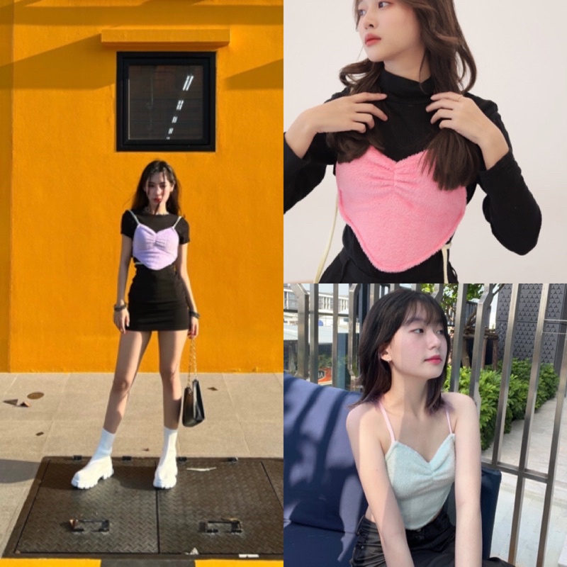 SISSOEUR : Heart beat top