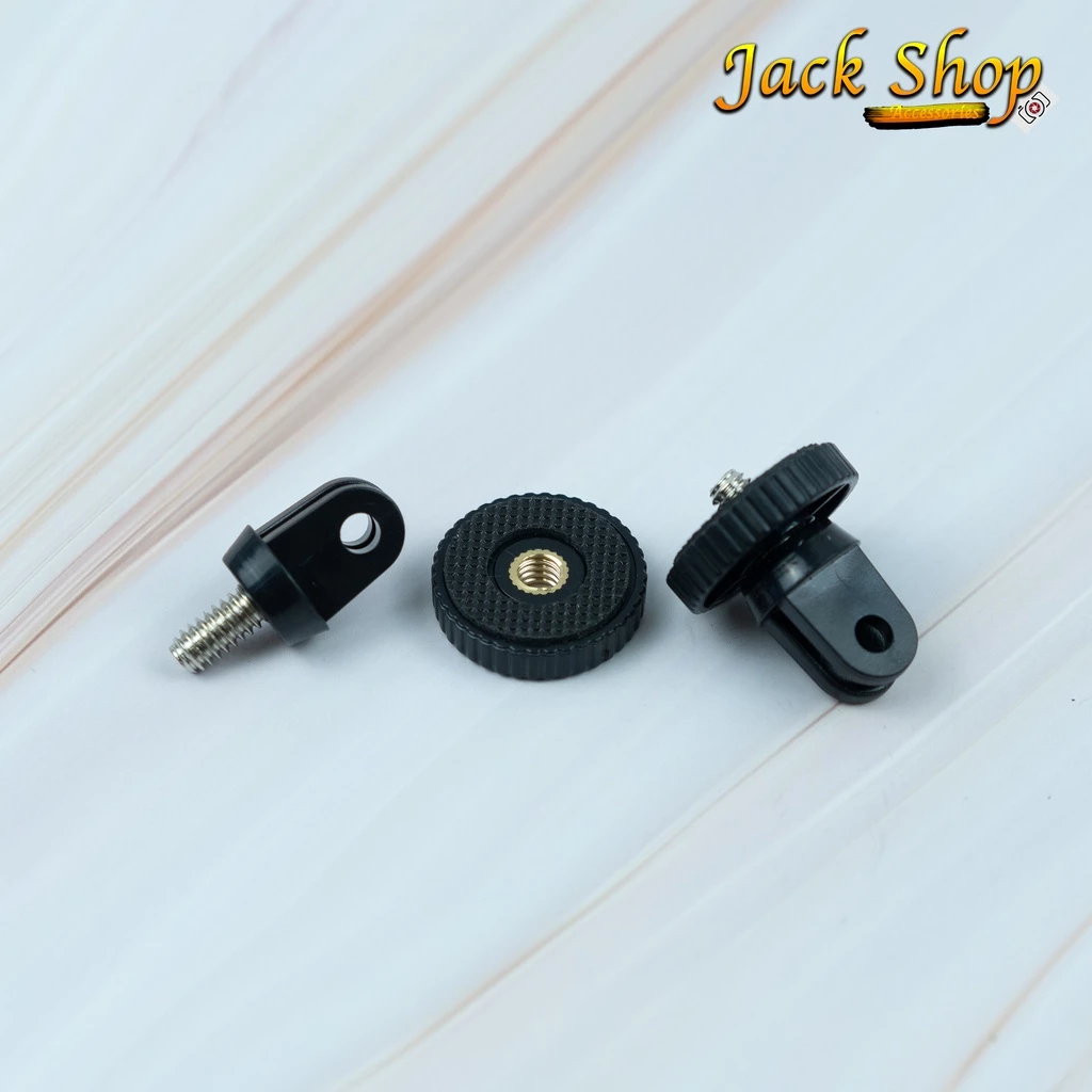 (🇹🇭พร้อมส่ง)Tripod monopod ขายึดJhook สกรูMount ฐานยึดหมวดกันน็อค อุปกรณ์ต่อกล้องAction Gopro Sjcam thumbnail 8