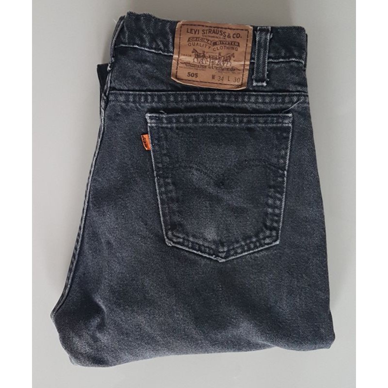 Levi's ป้ายส้ม 505-4159 U.S.A  Size W33(I1970)