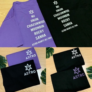 💜เสื้อ ASTRO 🌟ลายหน้าหลัง หลายสี