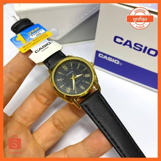 นาฬิกาคาสิโอสายหนัง Casio งานปั้ม รุ่นขายดี นาฬิกาสายหนัง นาฬิกาข้อมือ บริการเก็บเงินปลายทาง