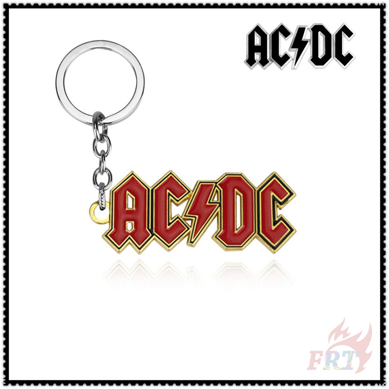 พวงกุญแจวงร็อค ACDC - Pop Rock 1 ชิ้น พังก์ โลหะ จี้ พวงกุญแจ เครื่องประดับ ของขวัญ