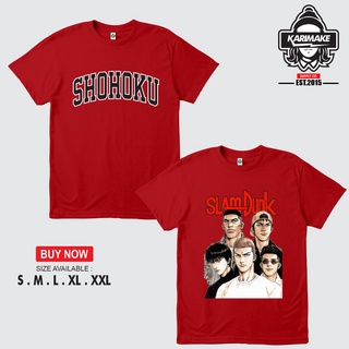 เสื้อยืดลายการ์ตูนอนิเมะ SLAM DUNK SHOHOKU สําหรับผู้ชาย