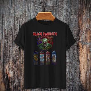 [S-5XL]Ĕ式 Iron Maiden Legacy of the Beastt ของแท้