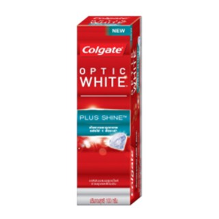 คอลเกตยาสีฟันออฟติคไวท์พลัสชายน์ 100กรัม Colgate Toothpaste Optical White Plus Shine 100g.ผลิตภัณฑ์ดูแลช่องปาก ยาสีฟัน