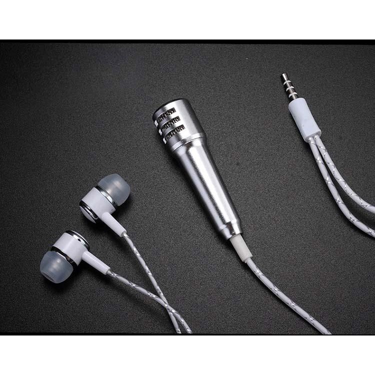 ไมโครโฟนจิ๋ว คาราโอเกะ (Mini Microphone Karaoke) เหมาะสำหรับโทรศัพท์มือถือ Mini Microphone Karaoke for mobile phones