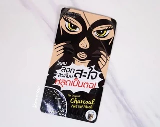 โคลนลอกสิวเสี้ยนสะใจ The Original Charcoal Peel Off Mask ขนาด 5g