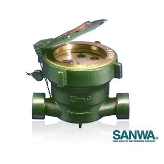 SANWA มาตรวัดน้ำ/ มิเตอร์น้ำ /มาตรน้ำ ขนาด 1/2 (4หุน)