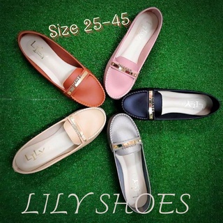 Size 36-45 รองเท้าคัทชู สวยๆ Lily Shoes [PAY20ALL  ลด 20%]