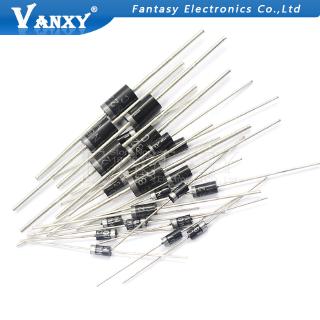 100Pcs Diode1N4007 1N5819 1N4001 UF4007 FR107 FR157 FR207 1N4004 1N4937 HER107 RL207 1N5817 1N5399 DO-41 Rectifier Diode